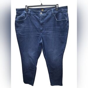 NWT Lee   High Rise Skinny Sexy CUrves PANTS SZ-26WP